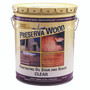 Preserva Wood Transparent Smooth Clear Oil-Based Oil Penetrating Wood Stain/Sealer 5 gal