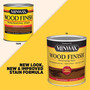 Minwax Wood Finish Semi-Transparent Red Oak Oil-Based Penetrating Wood Stain 0.5 pt