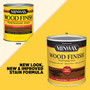 Minwax Wood Finish Semi-Transparent Golden Pecan Oil-Based Penetrating Wood Stain 0.5 pt