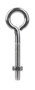 Hampton 1/4 in. X 3 in. L Stainless Stainless Steel Eyebolt Nut Included