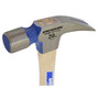 Vaughan 20 oz Milled Face Rip Claw Hammer 16 in. Hickory Handle
