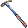 Vaughan 20 oz Smooth Face Rip Claw Hammer 16 in. Fiberglass Handle