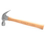 Great Neck 16 oz Smooth Face Contoured Claw Hammer 11 in. Hickory Handle