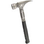 Stiletto Tibone 14 oz Milled Face Framing Hammer 15.25 in. Titanium Handle