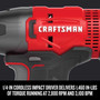 Craftsman V20 Cordless Brushed 2 Tool Drill/Driver and Impact Driver Kit