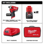 Milwaukee M12 FUEL SURGE 1/4 in. Cordless Brushless Hydraulic Impact Driver Kit (Battery & Charger)