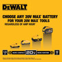 DeWalt 20V MAX Cordless Brushed 4 Tool Combo Kit