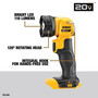DeWalt 20V MAX Cordless Brushed 4 Tool Combo Kit