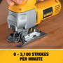 DeWalt 5.5 amps Corded Orbital Jig Saw