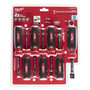Milwaukee Assorted in. Metric Hollow Shaft Nut Driver Set 7 in. L 7 pc