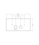 Farfalla Flush Plate