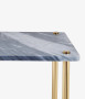 Cielo Sans Carrara Side Table