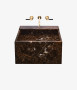 Nuvola Emperador Wall Hung Basin