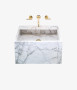 Nuvola Arabescato Wall Hung Basin