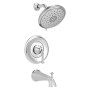 Delancey® 1.8 gpm/6.8 L/min Tub and Shower Trim Kit With Water-Saving 4-Function Showerhead and Lever Handle