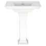 Town Square® S Center Hole Only Pedestal Sink Top and Leg Combination