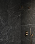 Leona 24x24 Matte Porcelain Tile in Nero Marquina