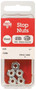 Hillman 1/4 in. Zinc-Plated Steel USS Nylon Lock Nut 4 pk