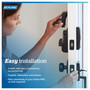 Schlage Encode Plus Satin Nickel Metal WiFi Deadbolt with Camelot Trim