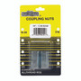 Boltmaster 7/16 - 14 in. Steel Coupling Nut 2 pk