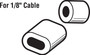 Prime-Line 1/8 in. D Aluminum Cable Ferrules and Stops