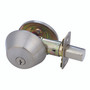 Ace Brushed Chrome Stainless Steel Single Cylinder Deadbolt