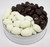 ITEM #9D           16 OZ WHITE CHOCOLATE & DARK CHOCOLATE TIN ITEM #9D           16 OZ WHITE CHOCOLATE & DARK CHOCOLATE TIN