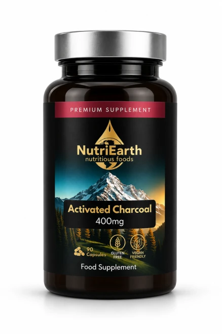Activated Charcoal 400mg 90 capsules