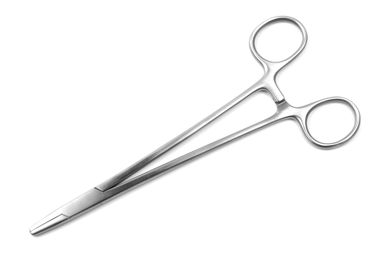 Adson Needle Holder, 7” (18cm), Standard STR Tips AROSmicro™ 24.292.18