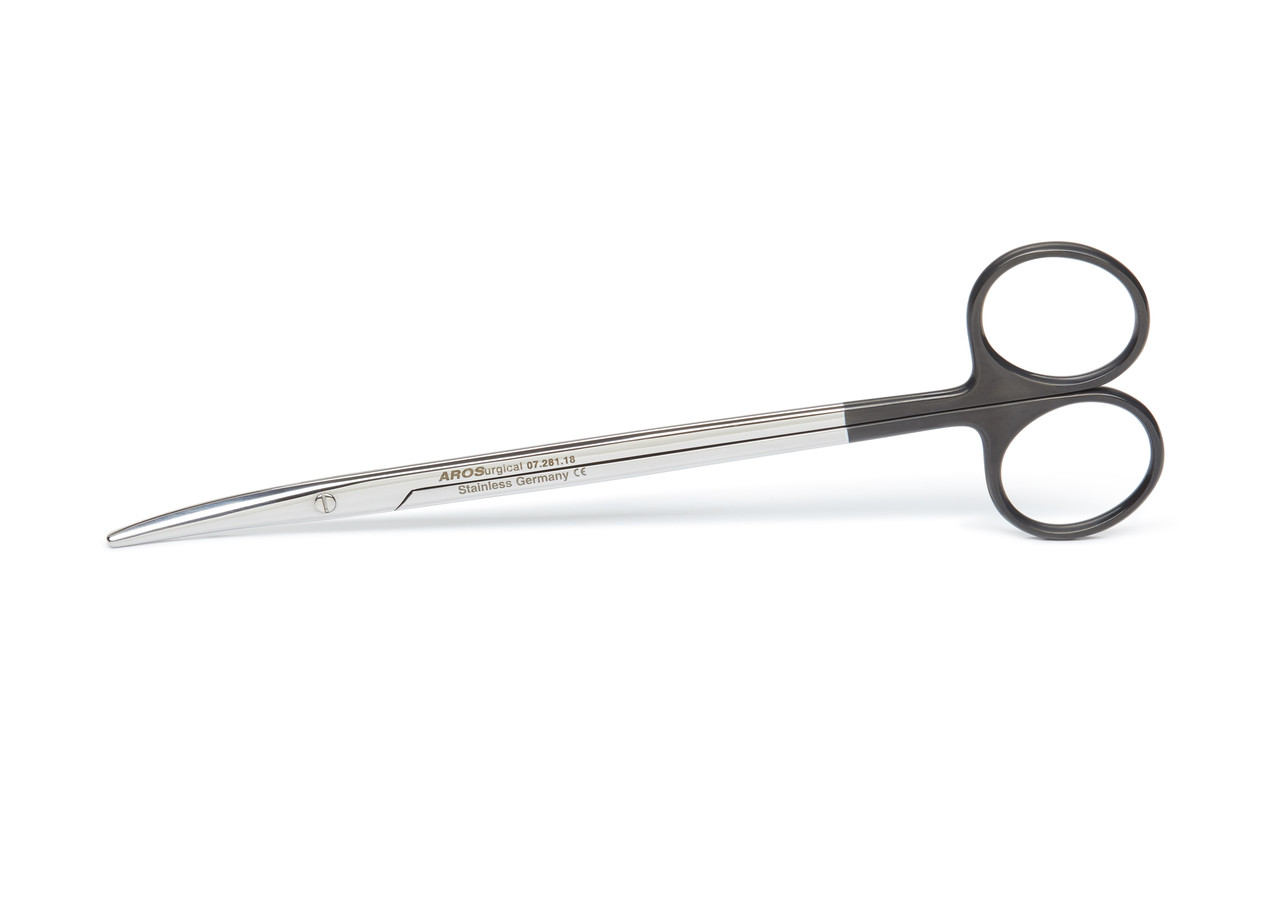 Dr. SCISSORS MEISTER COLLECTION シザー Metzenbaum SuperCut Scissors, 7” (18cm), CVD Tips | AROSuperCut