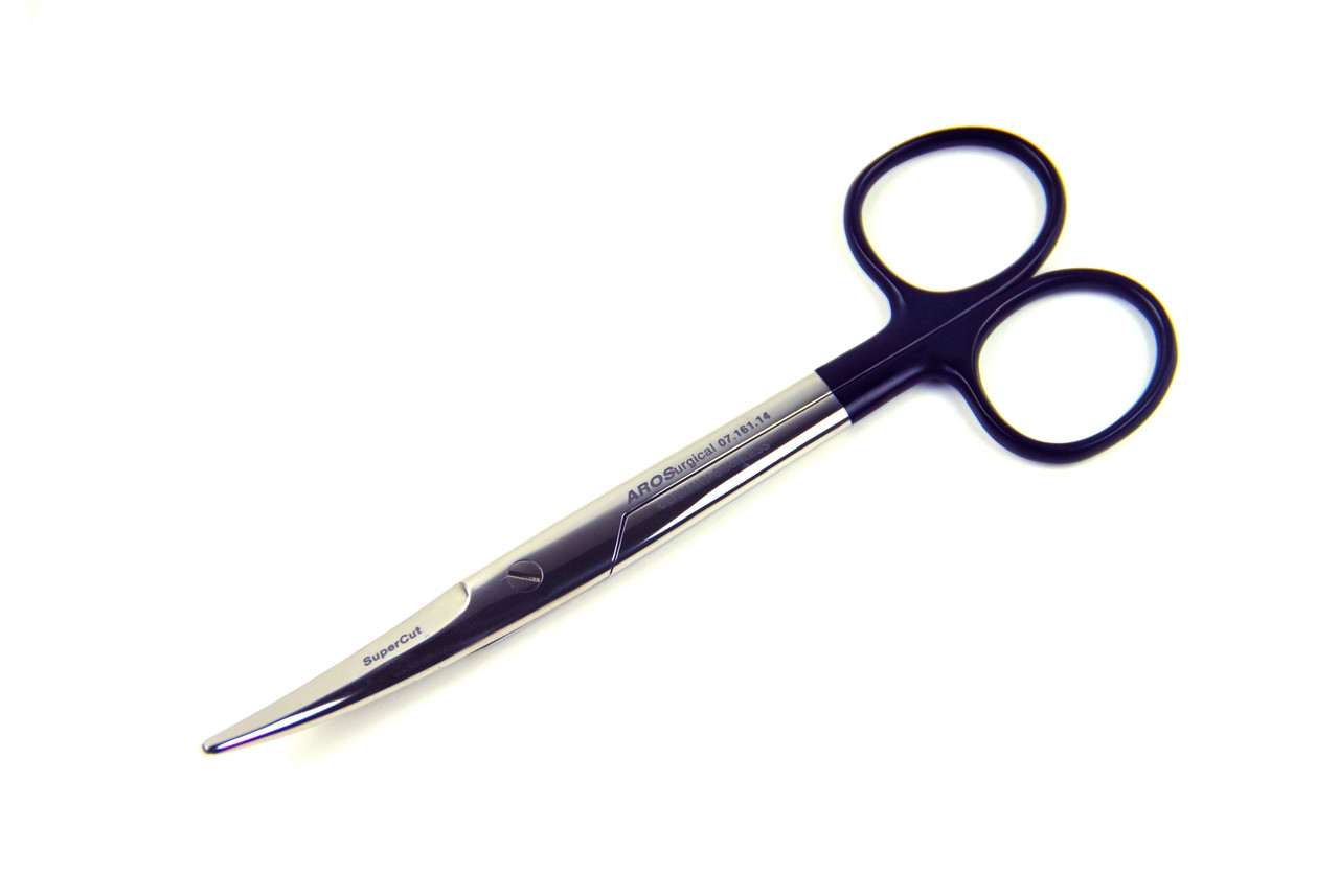 Mayo SuperCut Scissors, 5.75” (14cm), CVD Tips | AROSuperCut