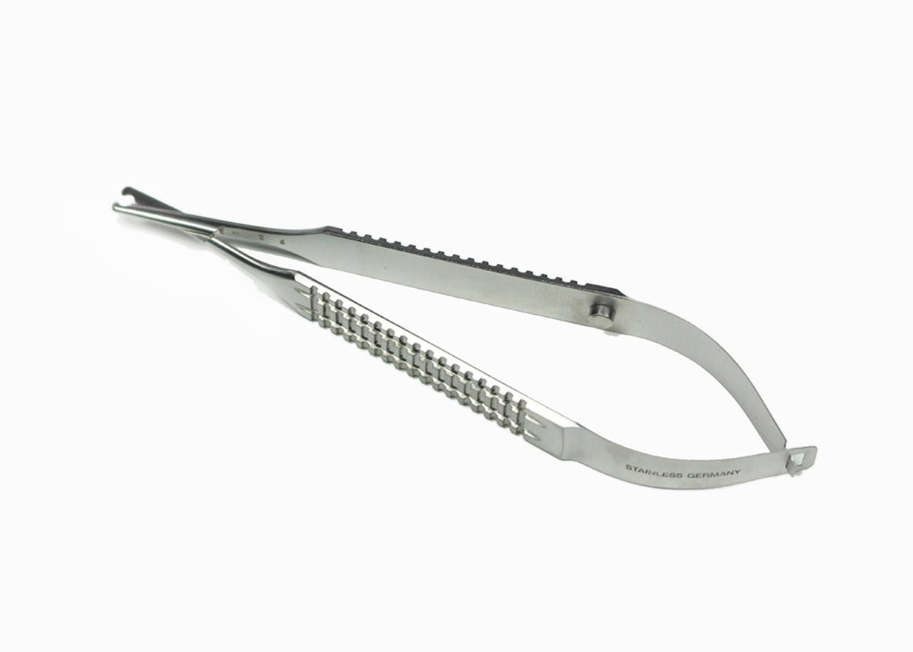 Micro Spring Handle Vein Trimming Scissors, 5” (12cm), STR Tips