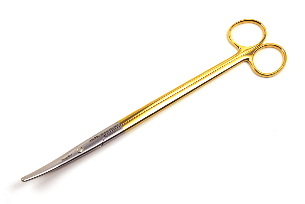 Scissors 5.5 inches Straight Gold Plated Handle with Tungsten