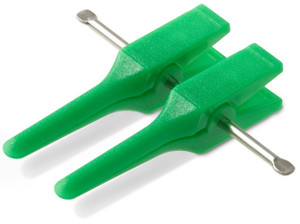 TKF-2-20g: Disposable AROSmicro™ Clamp, Double Approximator Vein Clamps, Supra Small, Delicate Closing pressure, 0.2mm-0.9mm Vessel Diameter, 20gf Clipping Power, 10 Sterile Clamps Per Box