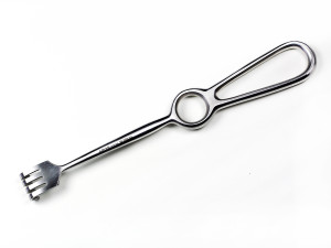 Volkmann Retractor, 8.5” (21.5cm), 4 Sharp Prongs | 18.280.04 Volkmann Retractor, 8.5” (21.5cm), 4 Sharp Prongs | 18.280.04