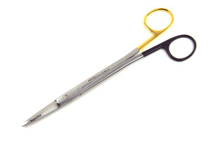 07.952.19: Gorney Freeman Scissors, Gold/Black Handles, 19cm, 7.5 inches, STR tips, TC inserts