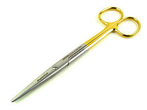 07.194.16TC: Lexer Scissors, Gold Handles, 16cm, 6.5 inches, TC/SC, STR tips 07.194.16TC: Lexer Scissors, Gold Handles, 16cm, 6.5 inches, TC/SC, STR tips