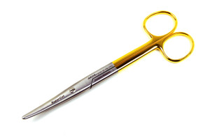 07.175.17TC: Mayo Stille Scissors, Gold Handles, 17cm, 6.75 inches, CVD tips
