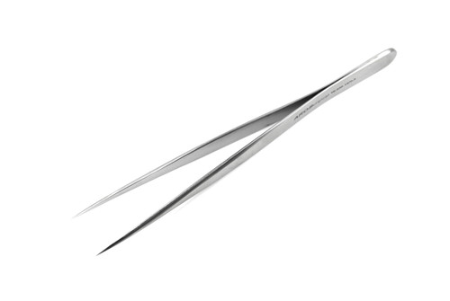 10.330.12-0.5: Jewelers Micro Forceps, Delicate, 12cm, 4.75 inches, STR 0.5mm tips