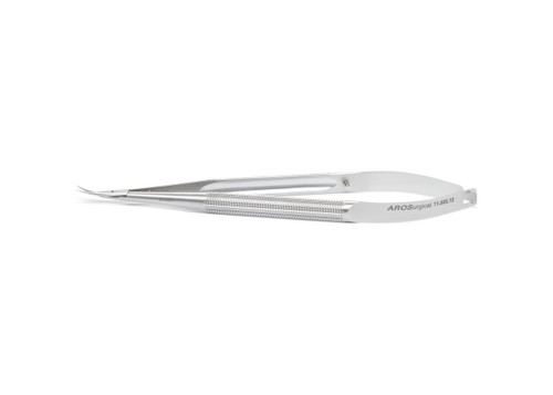 11.603.12: Micro Spring Handle Scissors, 5" (12.7cm), 8mm d, CVD tips