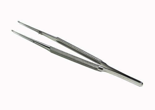 11.103.15: Micro Ring Forceps, 15cm, 6 inches, STR Tips