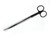 07.281.20: Metzenbaum Scissors, Black Handles, 20cm, 8 inches, CVD tips