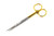 07.285.15TC: Metzenbaum Scissors, Gold Handles, 15cm, 6 inches, TC/SC, CVD tips