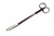 07.511.23: Sims Uterus Scissors, Black Handles, 23cm, 9 inches, CVD tips
