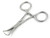 14.111.09: BACKHAUS Towel Forceps, Standard, 9cm, 3.5 inches, CVD tips