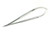 AROSurgical™ 11.548.18 | Spring Handle Needle Holder: 100% German Made Stainless Steel, 7" (18 cm) Overall Length without Lock, 8 mm Round Handle with Non-Slip Control, STR Tips with Extra-Delicate Smooth Jaws.