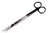 07.911.19: Gorney Facelift Scissors, Black Handles, 19cm, 7.5 inches, CVD tips