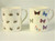 2 Large Bone China Mugs (400ml) capacity with Bee & Butterfly Design