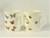 2 Large Bone China Mugs (400ml) capacity with Bee & Butterfly Design