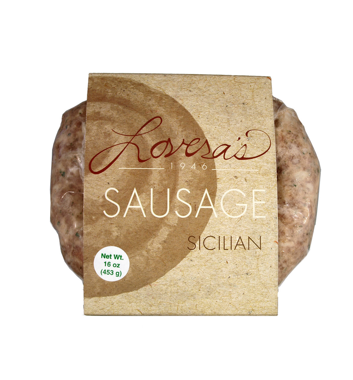 Sicilian Sausage - 16oz - Lovera's